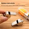 Jingong Referee Coach Metal Whistle Set