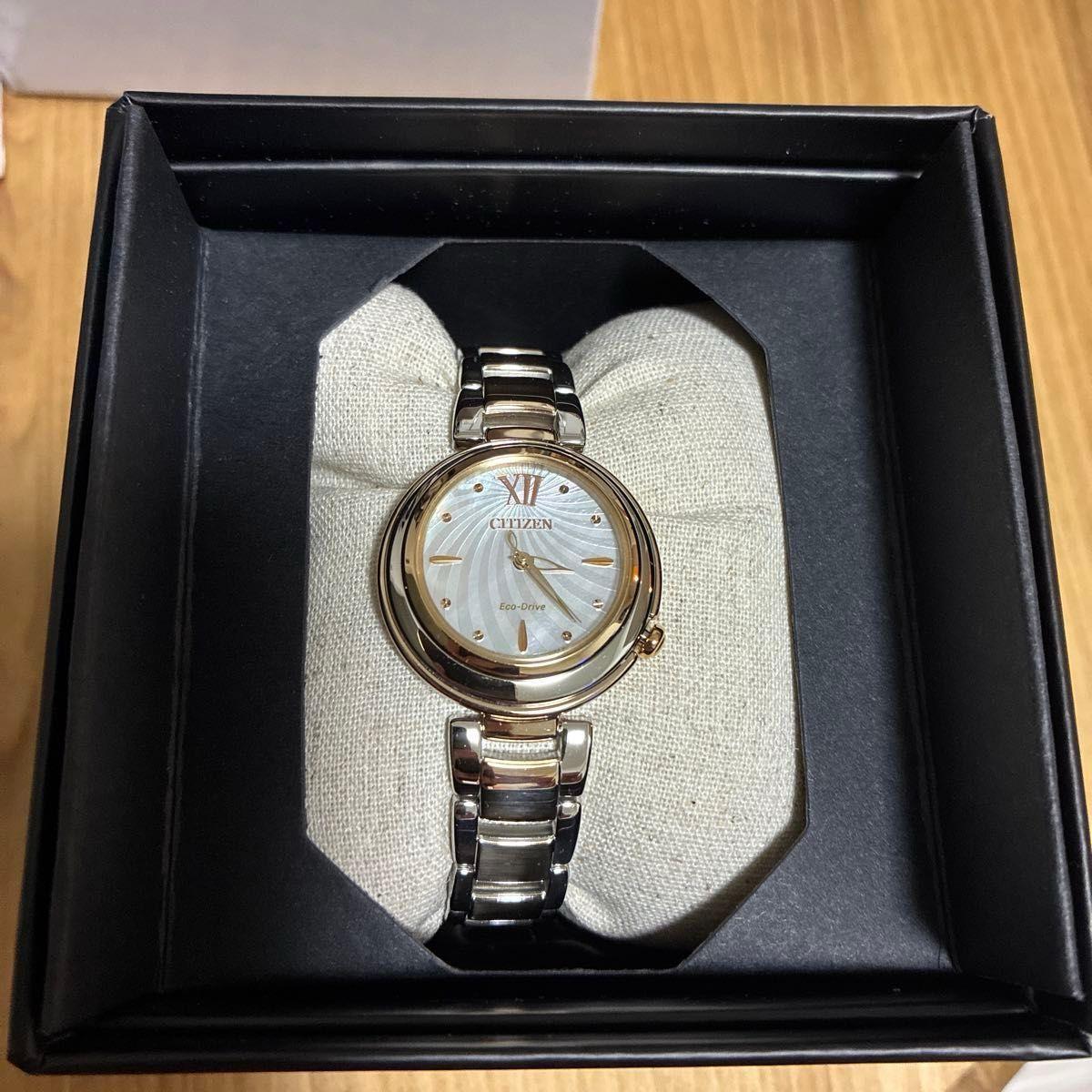 Used CITIZEN Watch CITIZEN L Eco Drive EM0584-81D Ladies