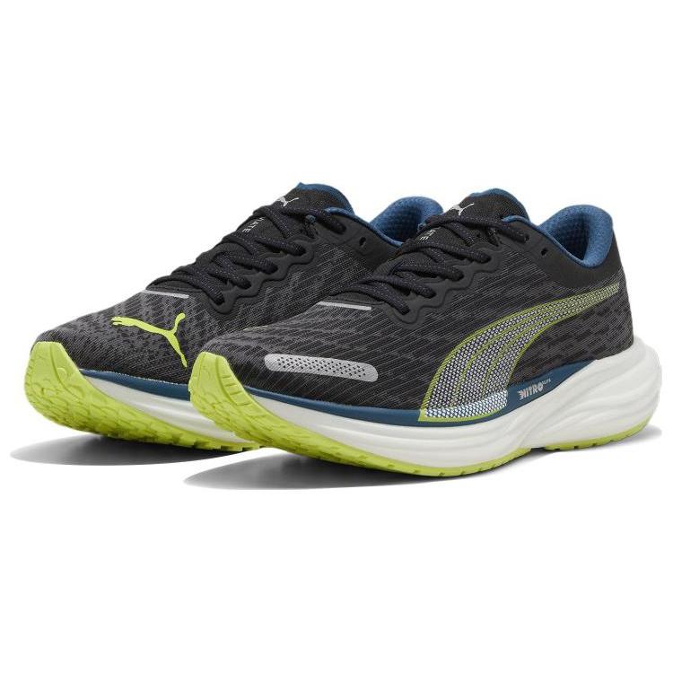 New Puma Deviate Nitro 2 'Black Lime Pow' 376807-19