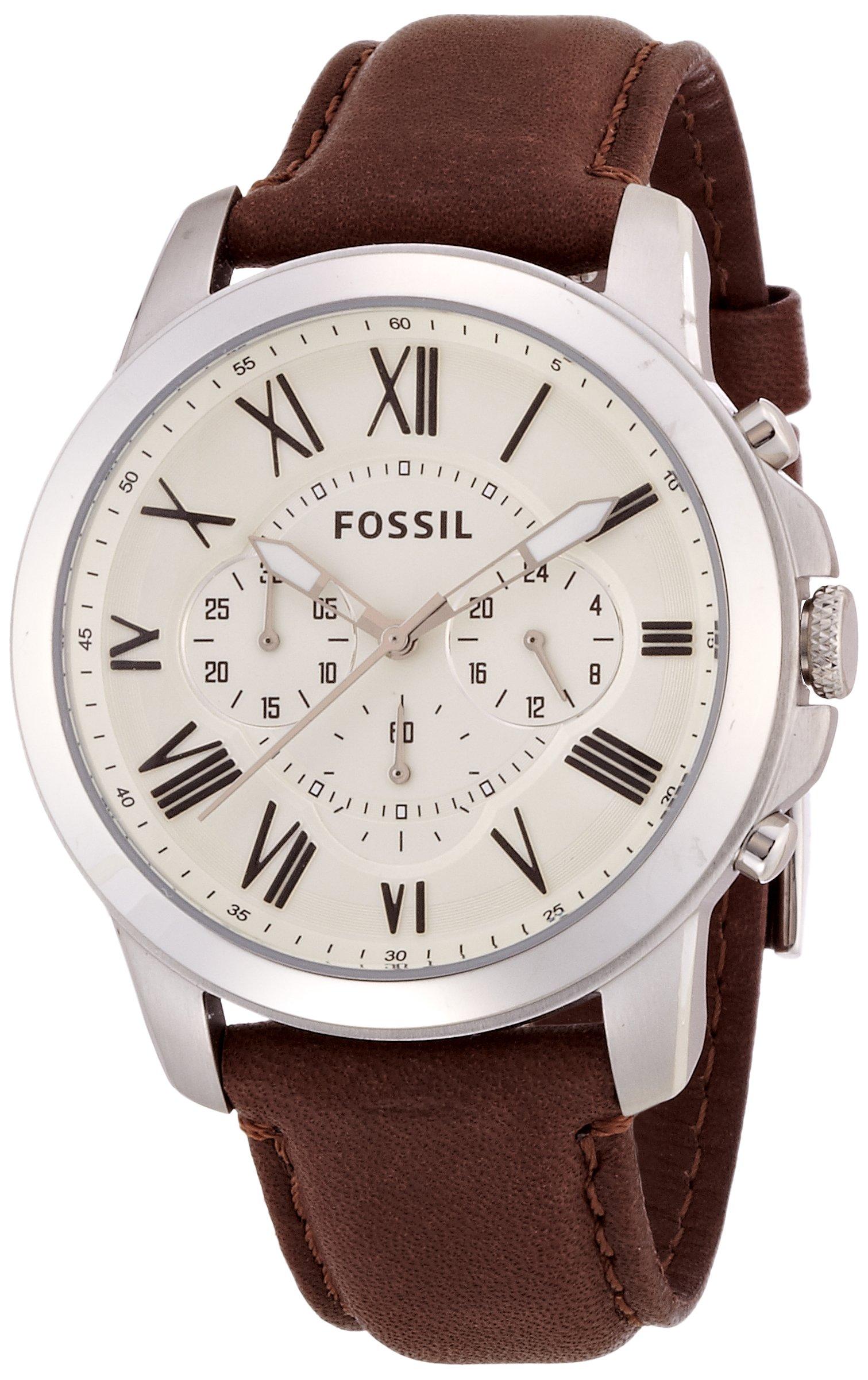 Fossil Grant Wristwatch FS4735IE Men s Genuine Import