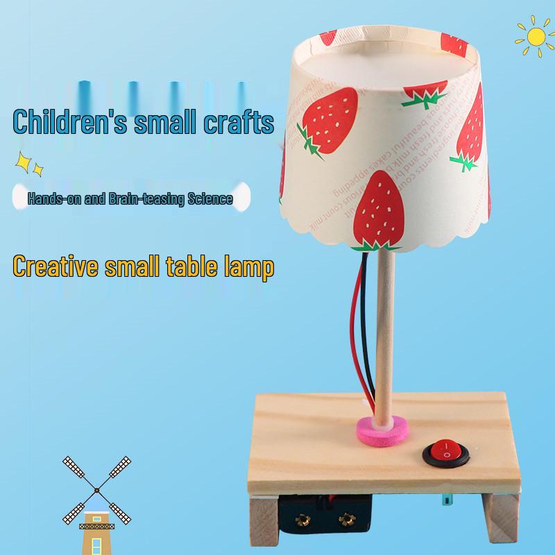 Innovative DIY Children s Desk Lamp Kit for Creative Science Experiments 14 x 20 cm