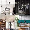 Nordic Industrial Style Three-Head Pendant Light for Cafe, Bar, or Exhibition Hall