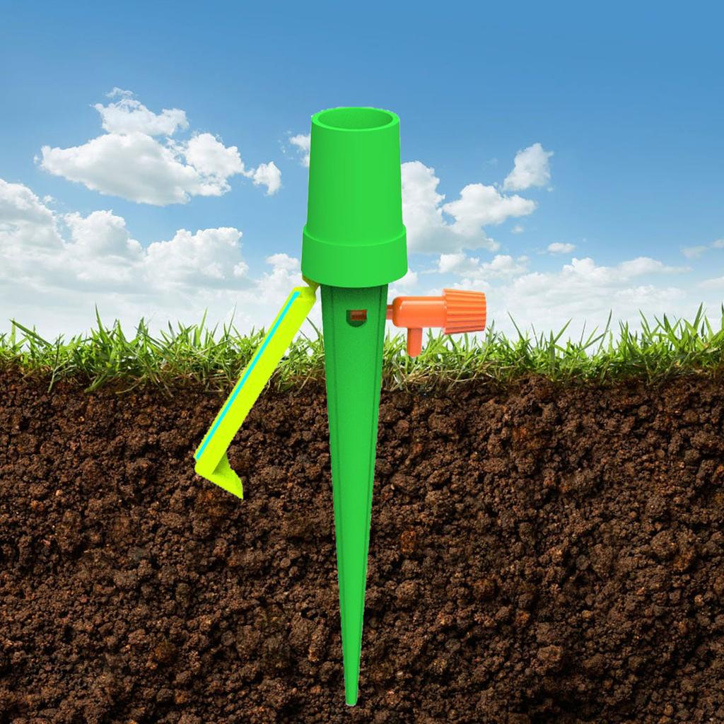 10pcs SelfWatering Spikes Automatic Stakes For Indoor Outdoor Plant With Easy Adjustment Valve Garden Irrigation System