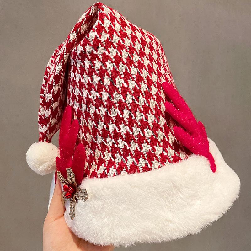 Cute Plush Christmas Tree Hat - Festive Photo Prop for Kids and Adults