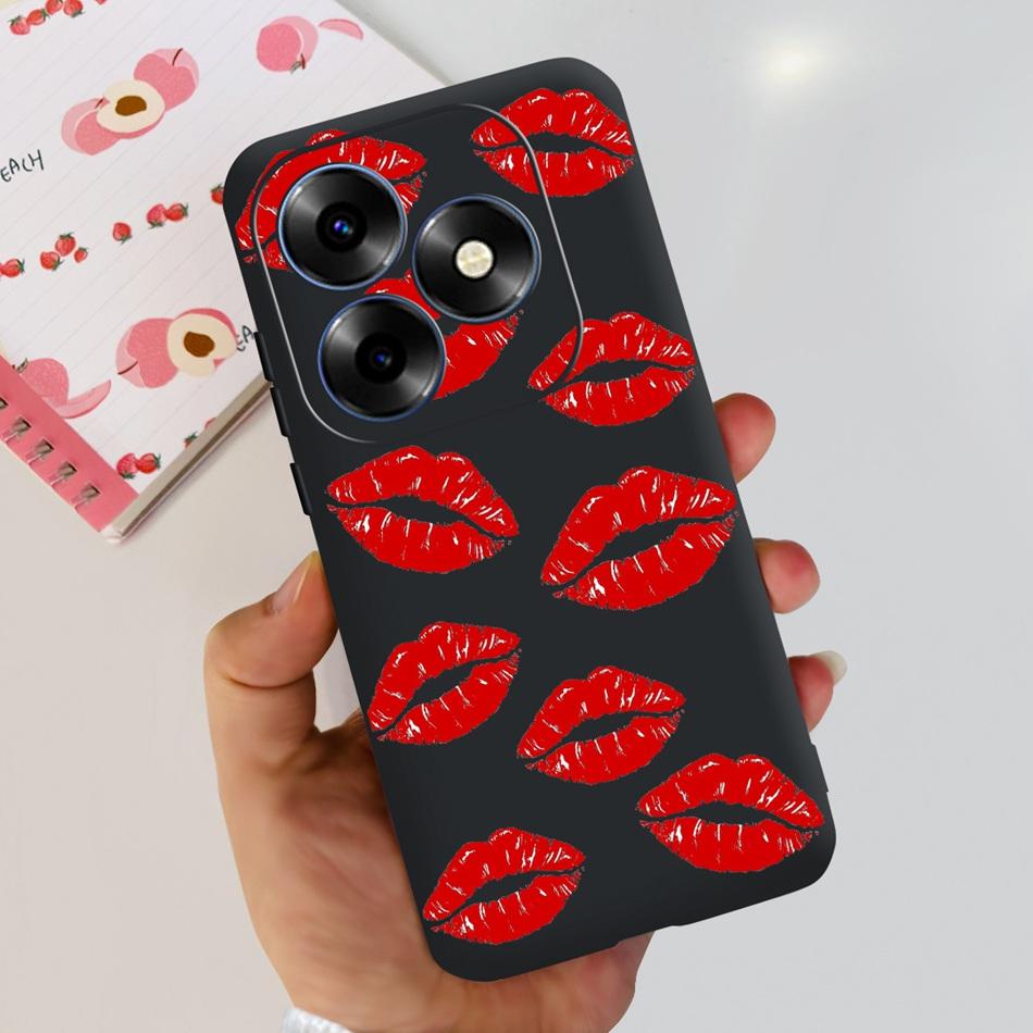 For Itel S23 Plus S681LN case itel S23 S665L Fashion Elegant Painted Soft Silicone TPU Phone Back Cover For Itel S23+ S23Plus