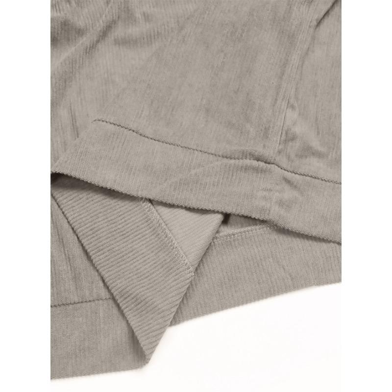 Men S Corduroy Color Block Long Sleeve Henley Collar Plus Size Casual Sweatshirt