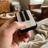 Novelty Piano Stress Clicker Keychain 5-key Press Piano Key Fidget Figurine  Backpack
