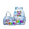 Rhythm box sprunki peripheral schoolbag boys and girls schoolbag primary school junior high school students backpack D