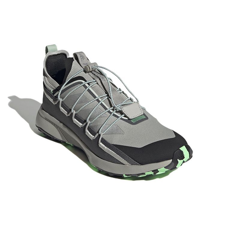 Adidas Terrex Voyager 21 Canvas Metal Grey Beam Green Men Sneakers Silver-Metallic GX8675