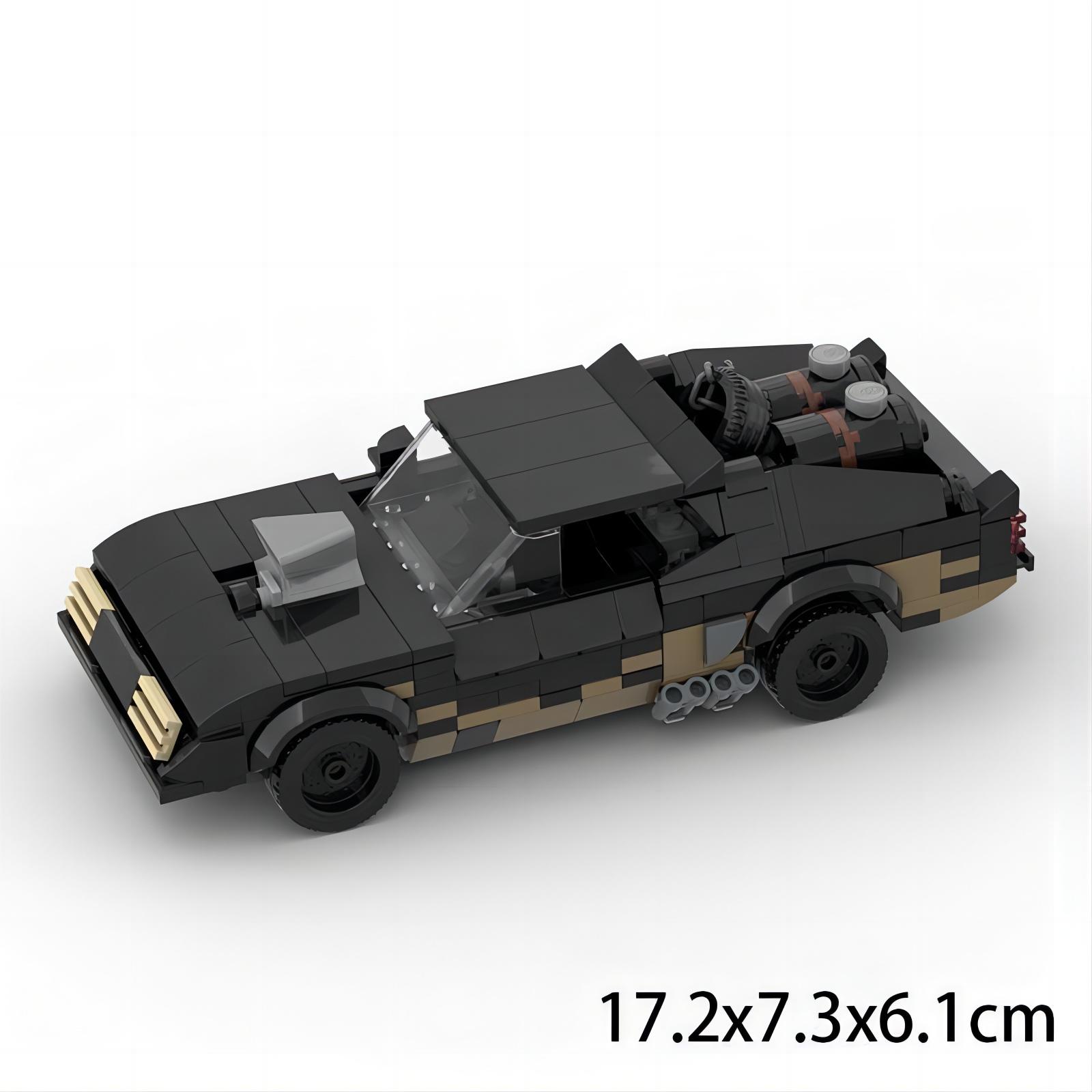 

MOC Hot Movie Vehicle War Equipment Building Blocks Kids Assembly Toys Maded Max V8 Interceptor Car Model Boy s Birthday Gift PDF Manual