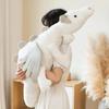 30/50/70/90cm Flying Dragon Cartoon Plush Toy With Wings Blue Green White Pink Long Dragon Plush Toy Pillow Gift For Boys Girls