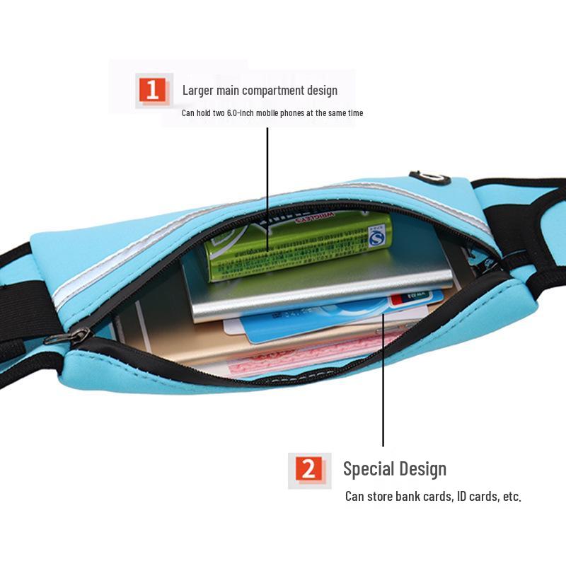 Marathon Men's Waterproof Multifunctional Running Waist Bag