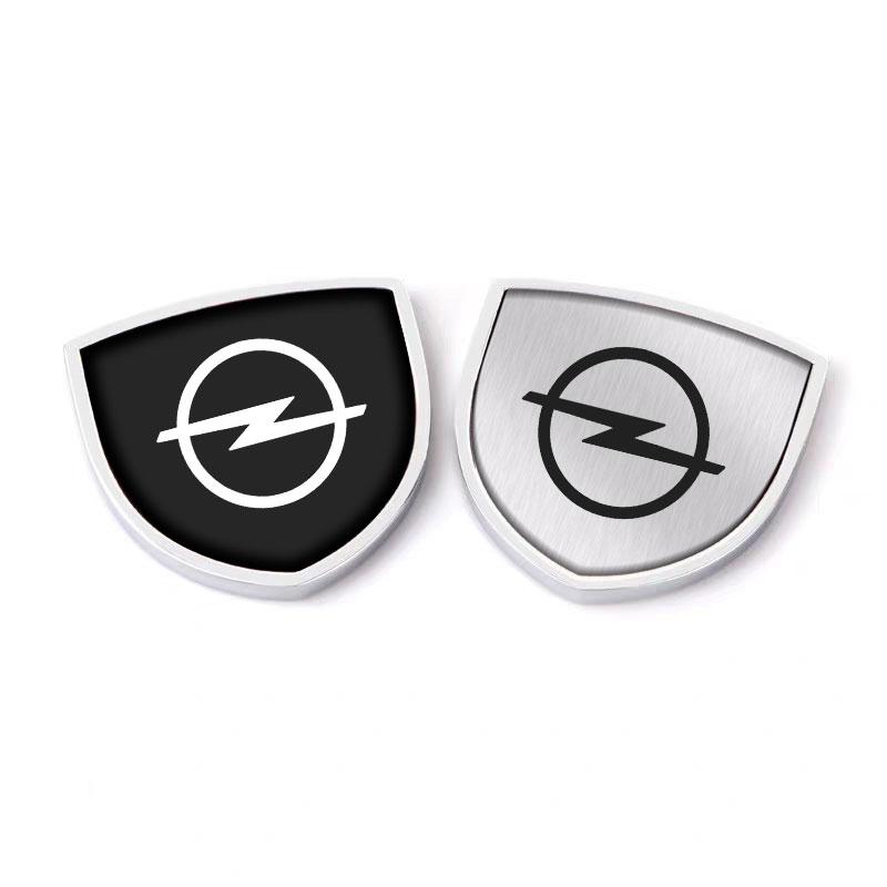 1Pcs 3D Metal Auto Door Shield Emblem Car Body Badge Sticker Styling For Opel Astra H G Corsa Insignia Astra Antara Meriva Zafira Interior