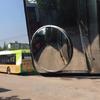 1x Blind Spot Mirror 75mm Round Convex Wide Angle Rear View Mirror For Truck Car