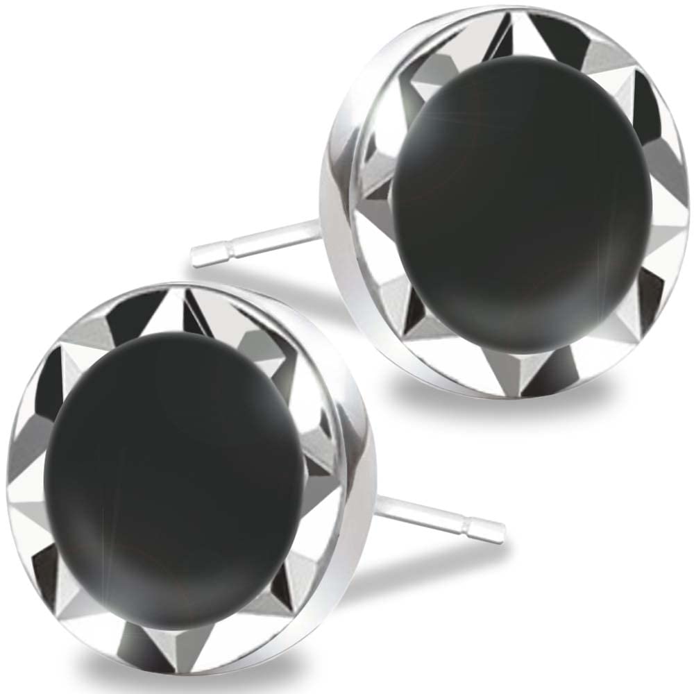 

Серьги Brand Simple Silver 925 Binaural Set Metal Hypoallergenic [RaHash] Мужские