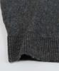 Yours BEXU1745 High Neck Dolman Sleeve Oversized Size Gray Women's Knit, Small,
