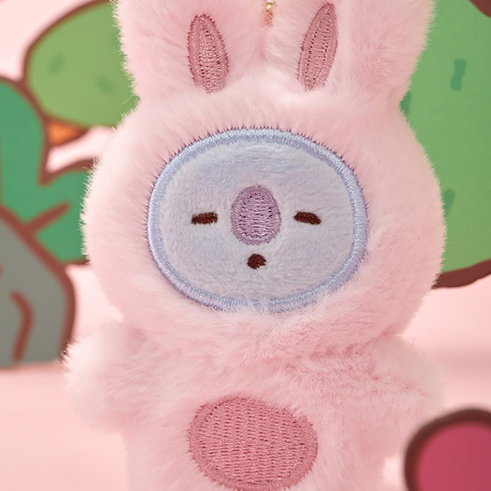 BT21 KOYA K-Rabbit Flat Plush Doll Keychain