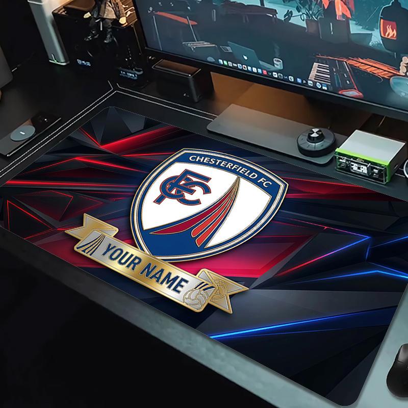 Chesterfield FC Print  Cushion Non-slip Laptop Tablet Big Mousepad XXL Mat Mini PC Playmat With Lock edge