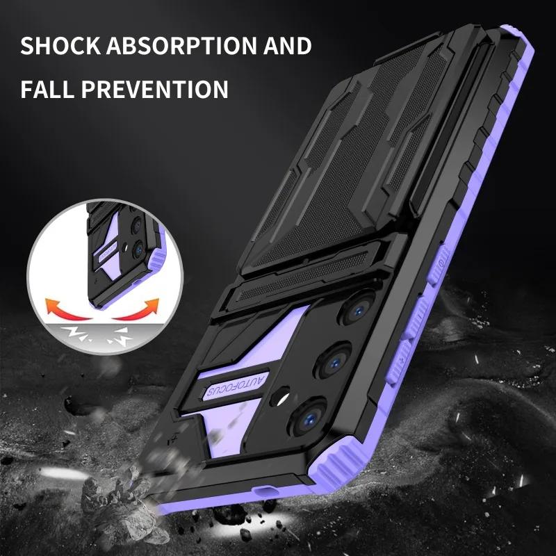 Wallet with Card Holder Phone Case for Samsung Galaxy S23 FE S24 S22 S21 Ultra A25 A05S A15 A34 A54 A14 Stand Anti Drop Cover