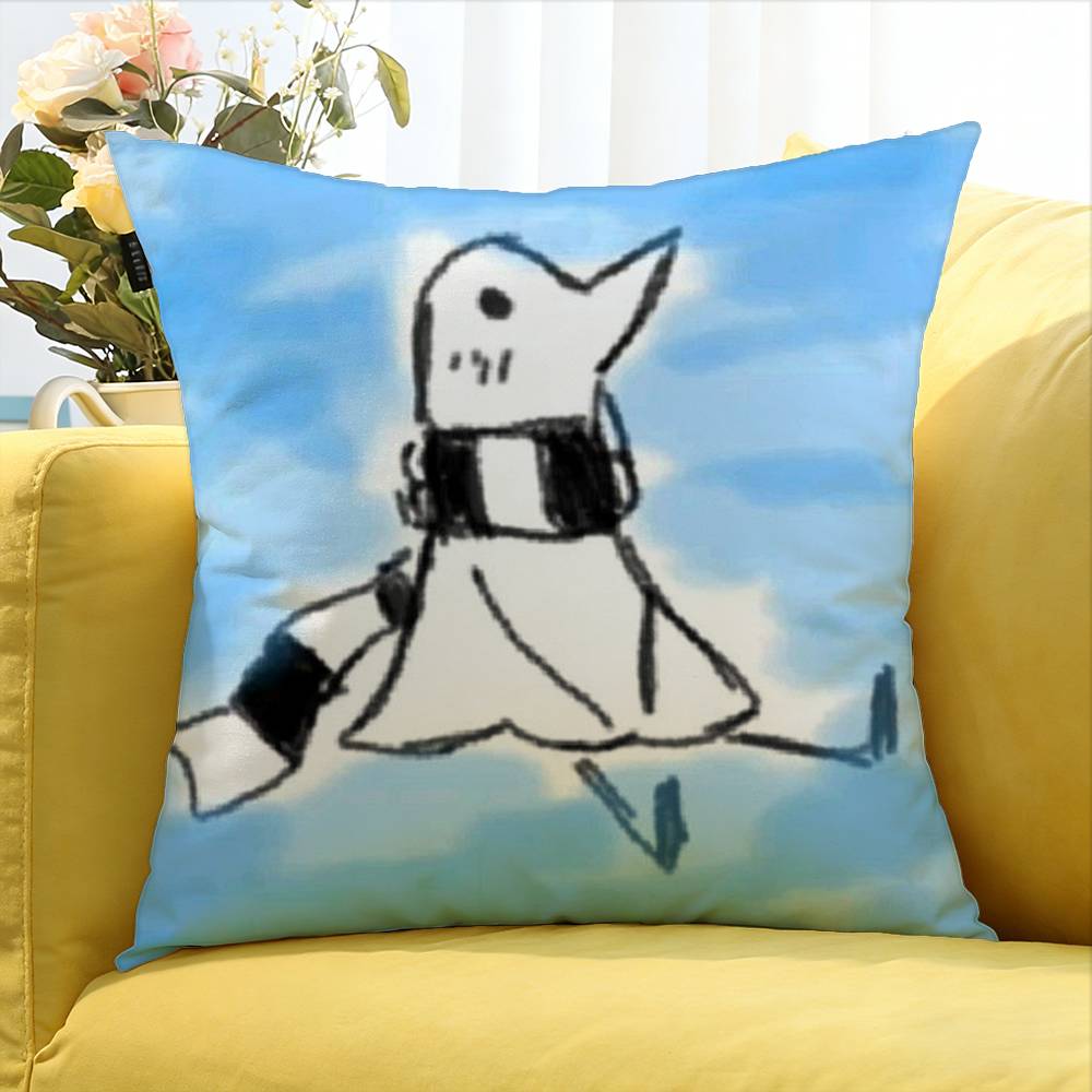 Cartoon G-Goodnight P-unpun World Various Sizes Square Pillow Case For Car Home Bedchamber Decor