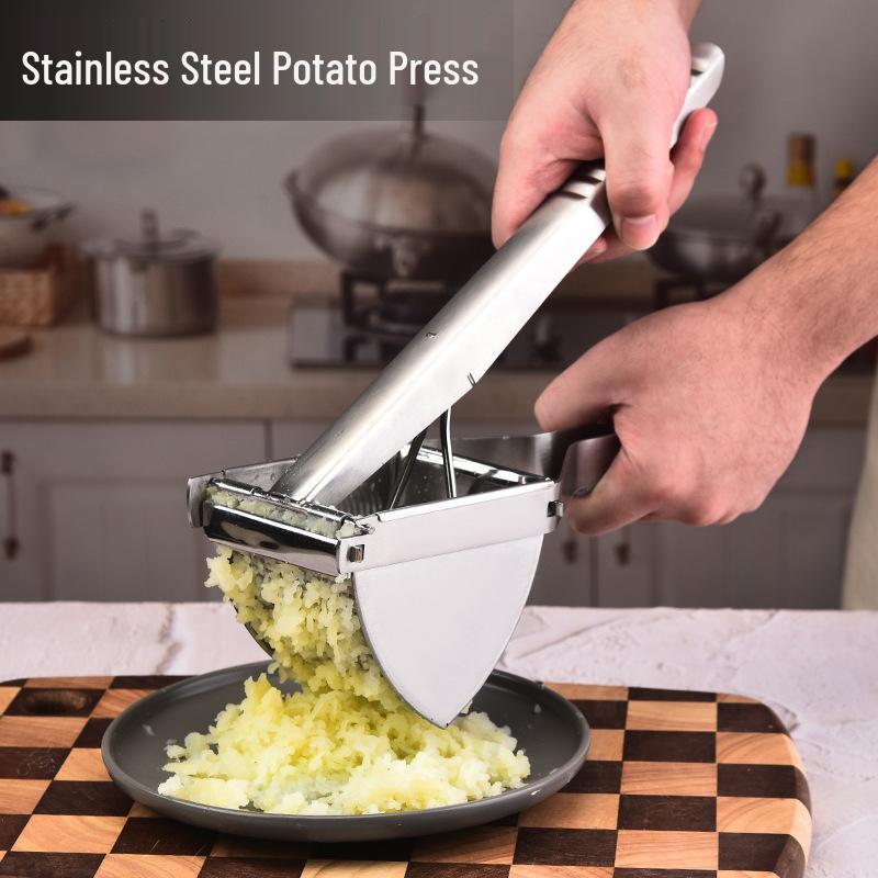 Stainless Steel Potato Masher and Lemon Juicer Tool