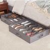 Shoe Cabinet Organizer Shoe Storage Organizer Capacity Under-bed Shoes Storage Organizer with Multiple Compartments for Shoes