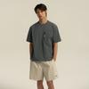 Salomon Uni Blast Woven Functional Pocket Fashion Versatile Loose Short Sleeve T-Shirt Unisex Tops Gray C28134