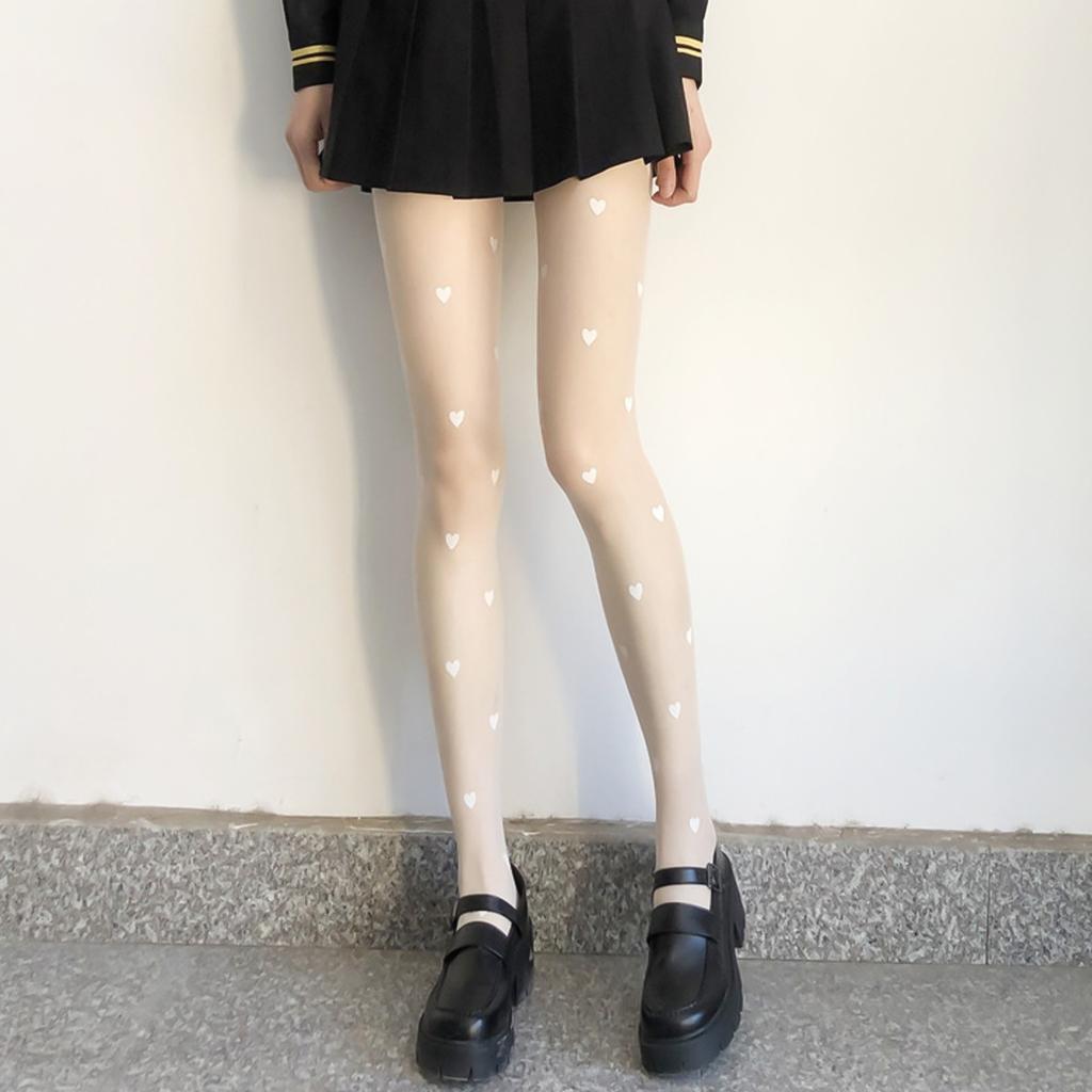 Sexy Black Pantyhose Stockings Spring Summer Autumn Thin Style Does Not Drop the File White Pure Desire 0D Ultra-thin Anti-hook Silk 15D