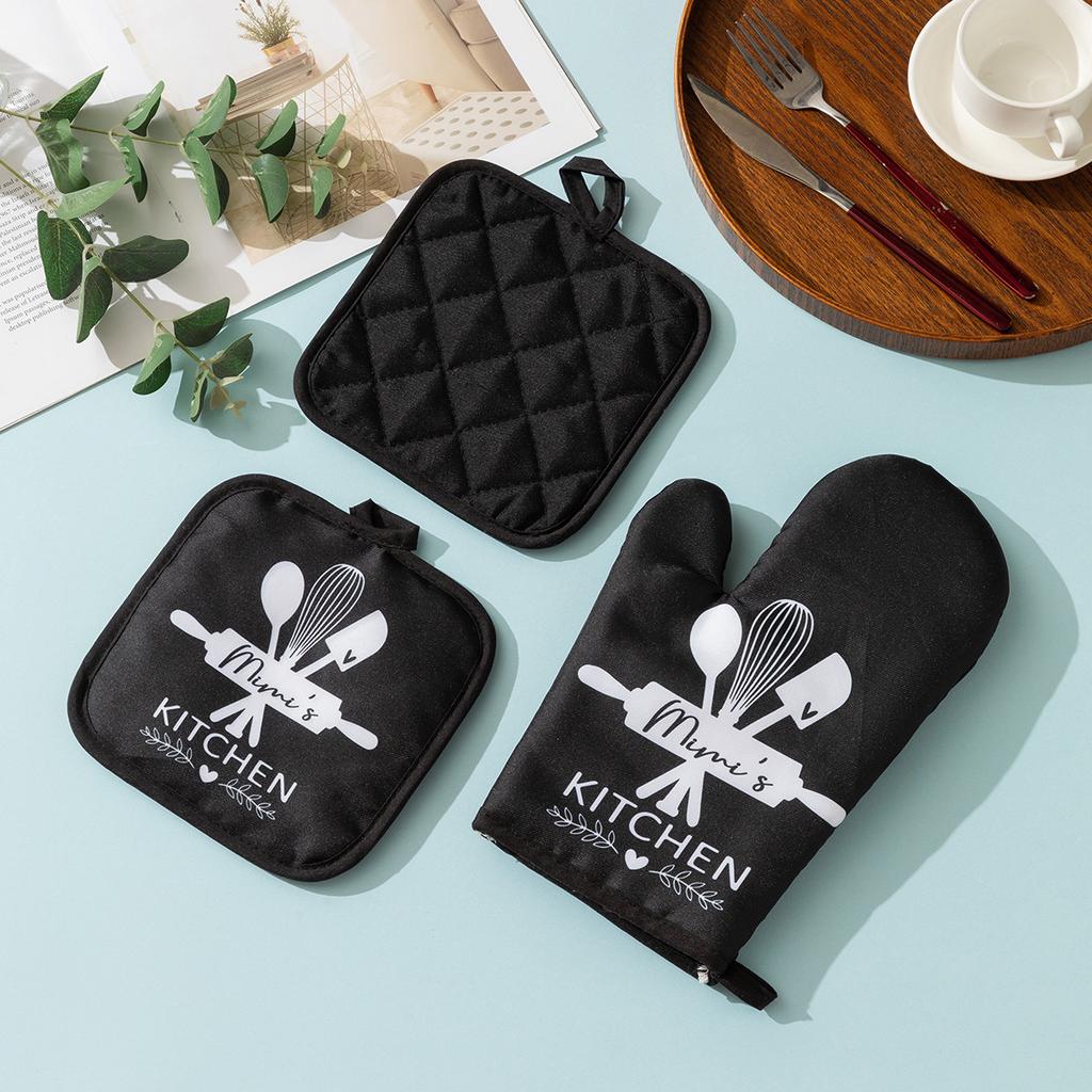 Zachowaj ciepło i bezpieczeństwo w kuchni dzięki 2-pakowi kreatywnych rękawic żaroodpornych - Odpowiednie do mikrofalówki, piekarnika i zmywarki - Utrzymuj ciepło dłoni