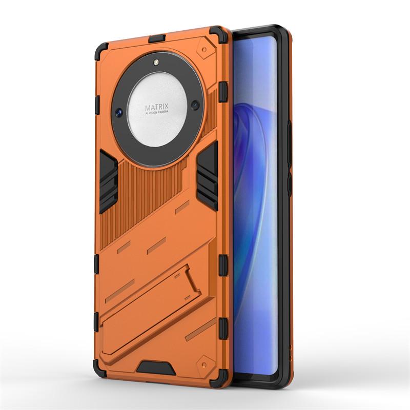 For Honor Magic 5 Lite Case Honor Magic 5 Lite Cover Shockproof Silicone Armor PC Holder Non-Slip Protective Phone Back Cover