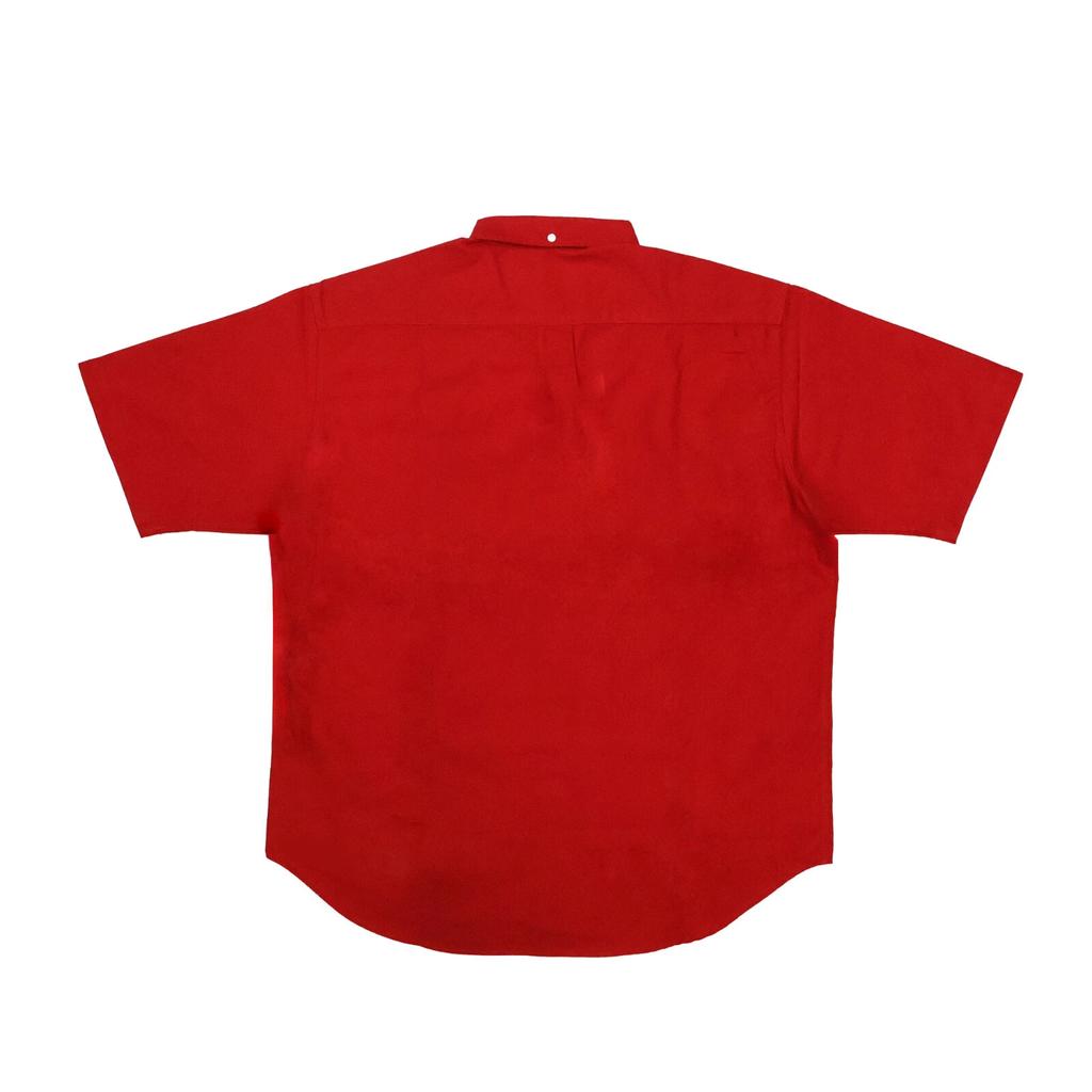 Supreme Loose Fit Oxford S/S Shirt Red