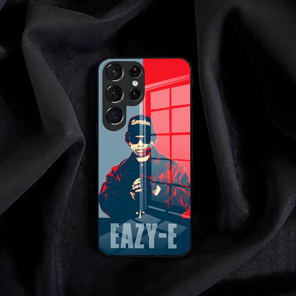 Rapper E-Eazy-E Phone Case For Samsung S26 S25 Edge S24 S23 S22 S21 S20 Ultra Plus FE Glass Cover
