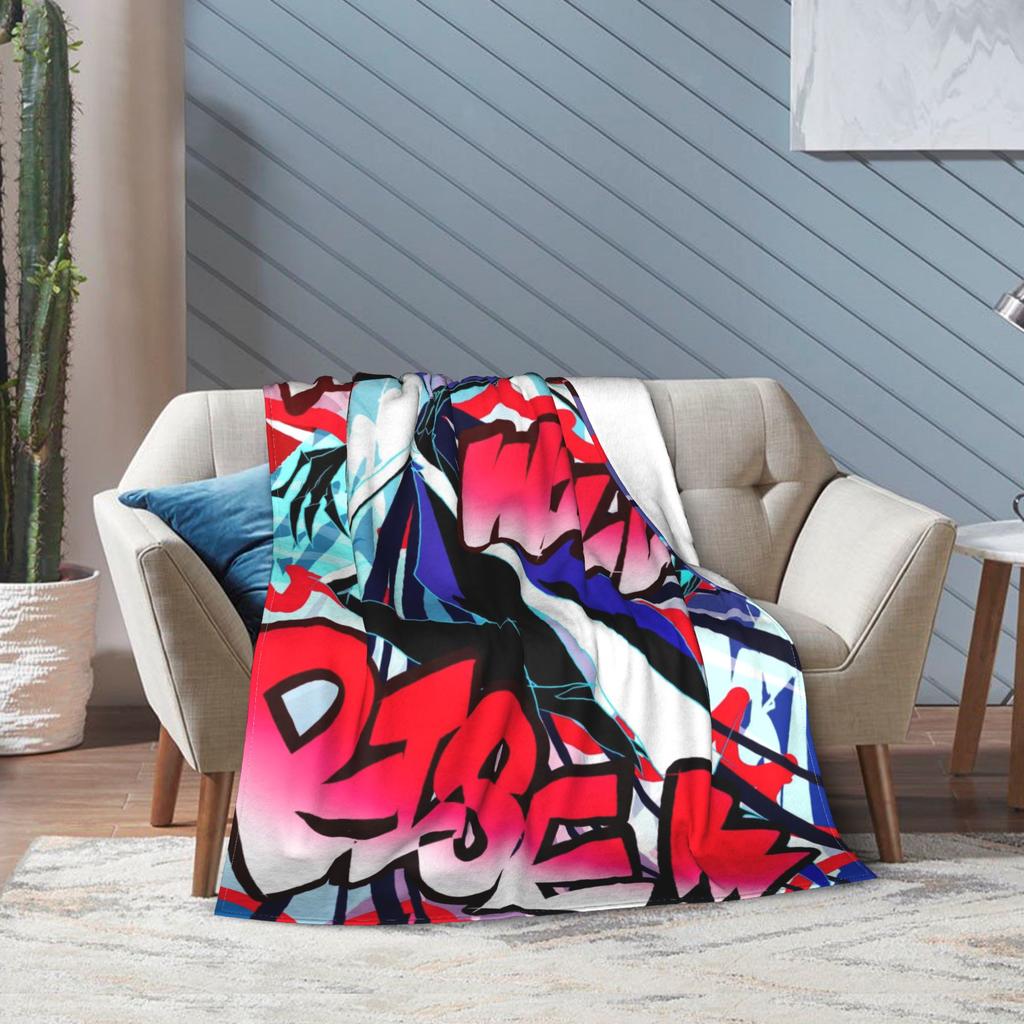 H-Hazbins H-Hotels vox 2 Gift Blanket For Men Women Cozy Soft Throw Blankets for Living Room 50x60 Inches Multi-size