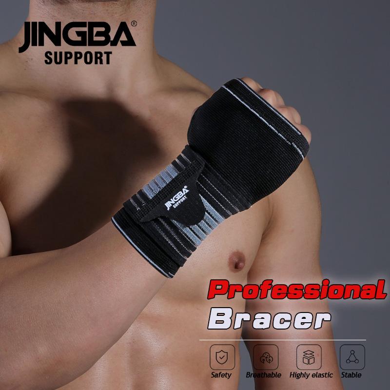 1Pcs Wrist Support Strap For Fitness Boxing Handwraps Compression Bandage Weightlifting Gym Workout