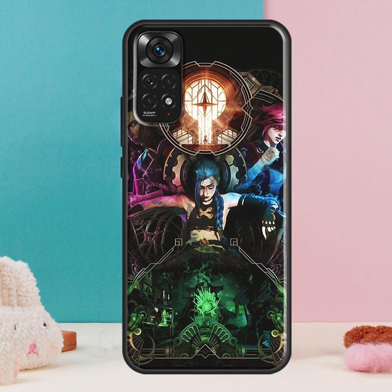 Arcane Case For Xiaomi Redmi Note 13 Pro 14 12 11 9 10 9S 10S 11S 12S Redmi 14C 13C 10C 12C Cover