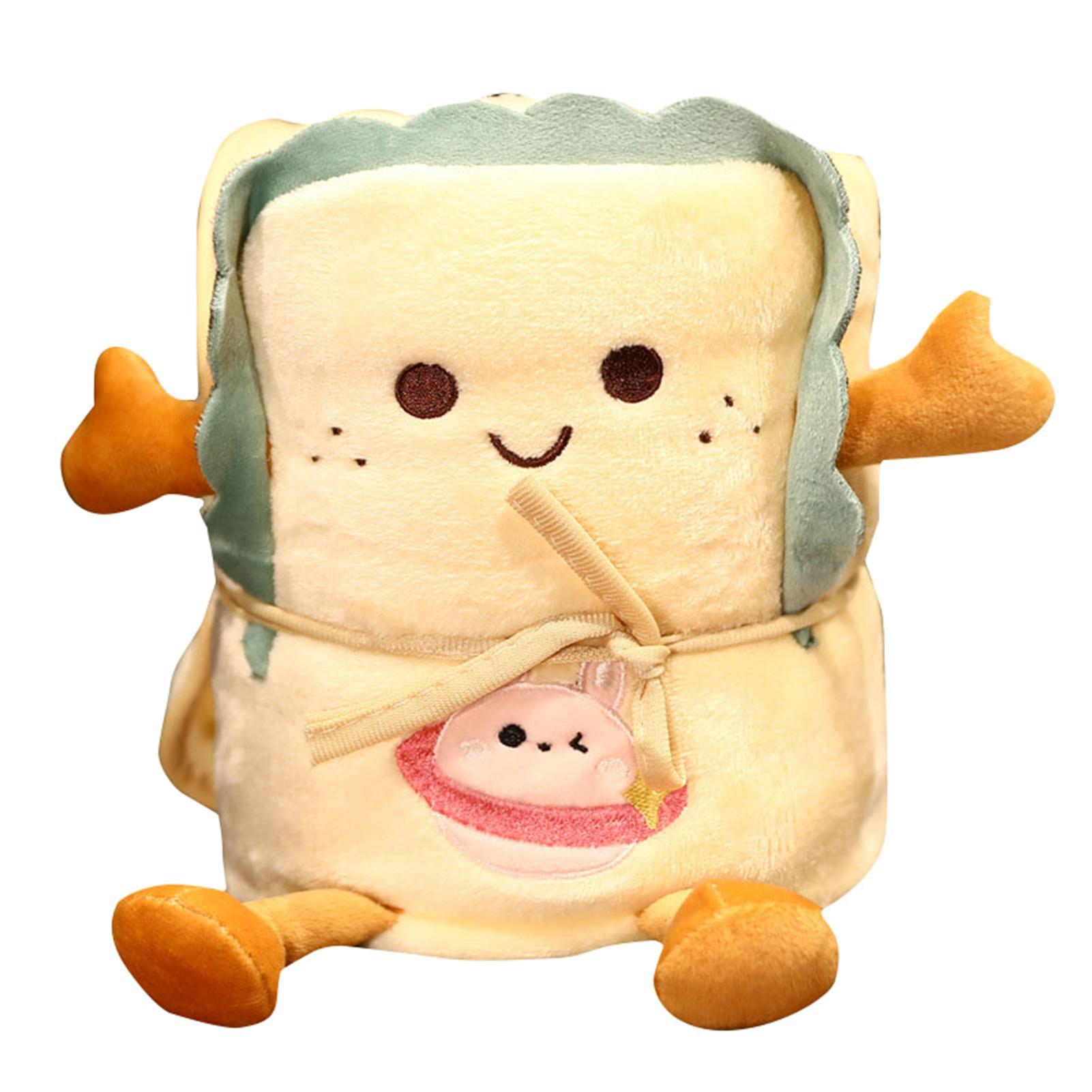 

Мультяшный плед из фланели, приятный к коже, мягкий, с дизайном ремешка-петли, диванные пледы для дома, офиса, морковь 90x115cm/35.4x45.3in