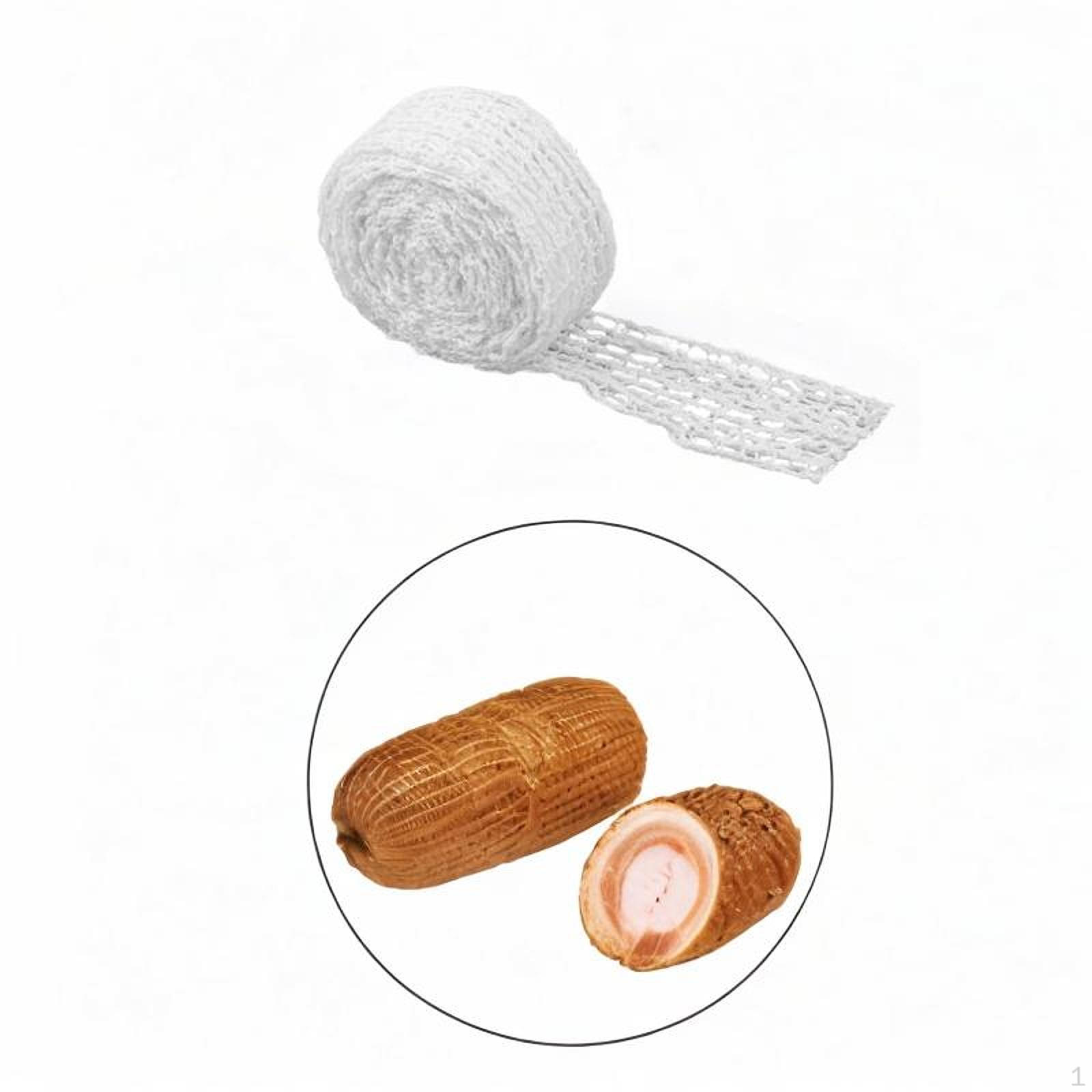 

Эластичная сетка для мяса в рулоне для приготовления колбас и птицы 5m