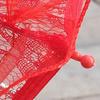 60Cm Women Ladies Cotton Lace Parasol Umbrella Bridal Wedding Party Handmade