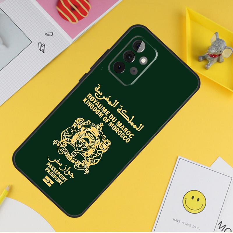 Morocco Maroc Moroccan Flag Case For Samsung Galaxy A15 A17 A54 A34 A14 A13 A23 A33 A53 A52 A32 A12 A56 A36 A16 A35 A55