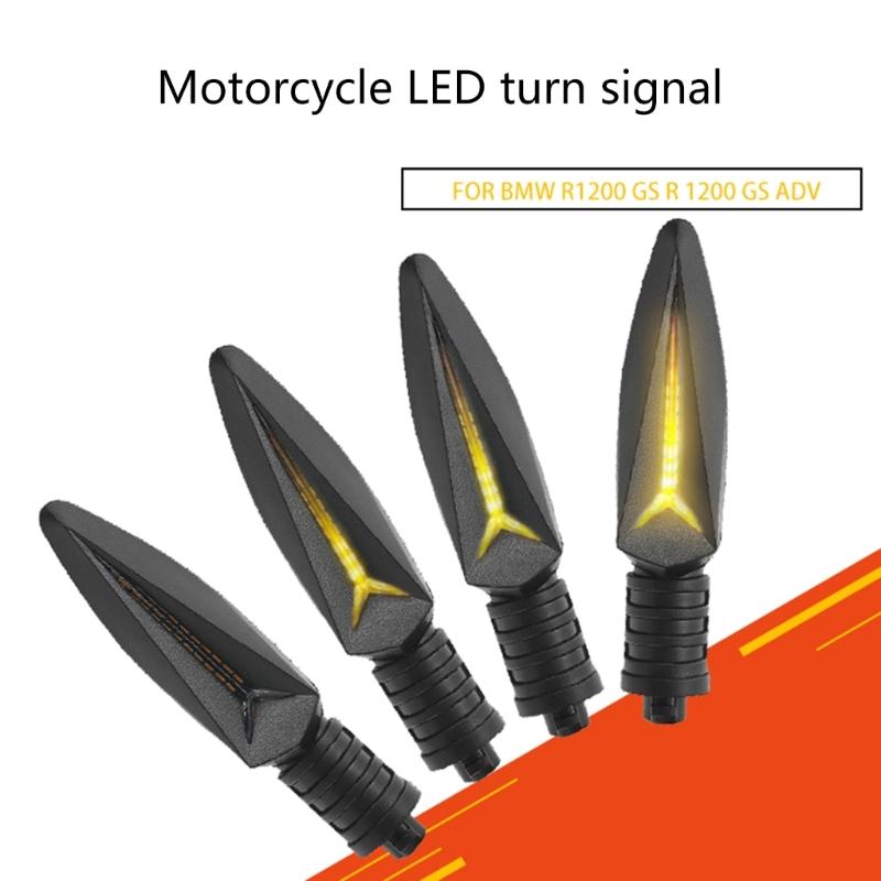Motorcycles LED Lights Front Turn Signal/Blinker, Running Light Indicators for R1200 ADV K1300R R800GS ,1 Pair