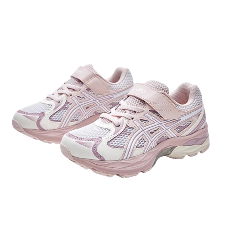 Asics Kids Sonic Running Shoes Kids Sneakers Pink White 1014A386-020