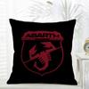 AAbarth Scorpion Cushion Cover Daily Washable Linen Pillowcase Soft  for Sofa Bed Home Room Decor
