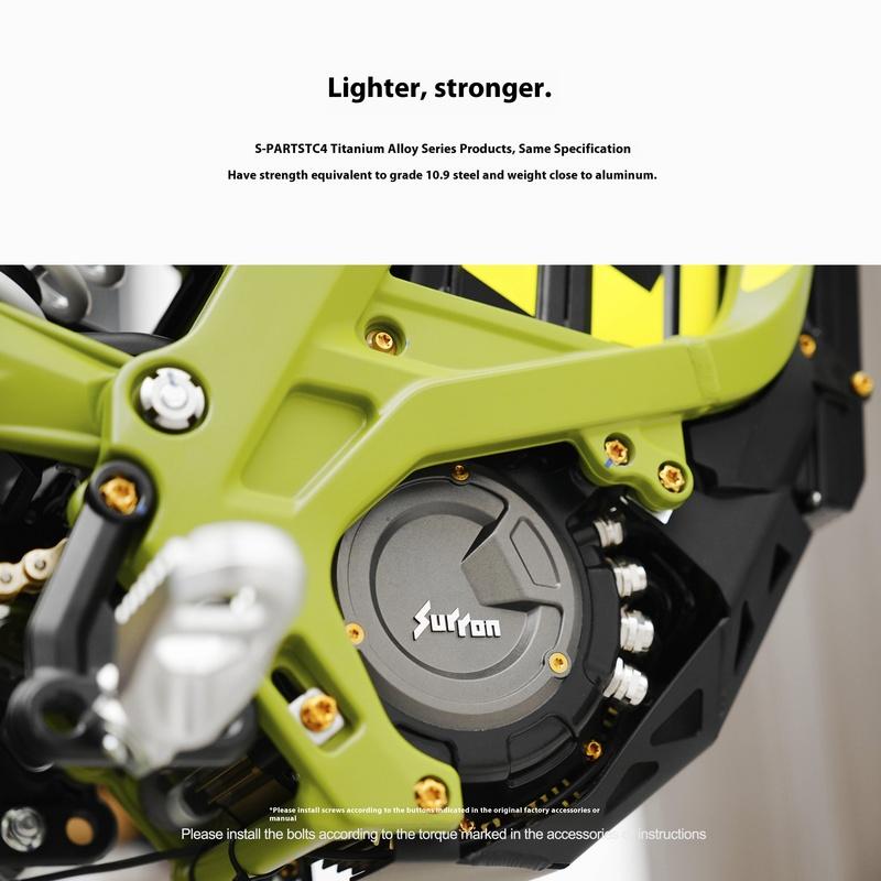 Motorcycle Refit For Surron Light Bee X 2025 model titanium alloy Screw Complete vehicle