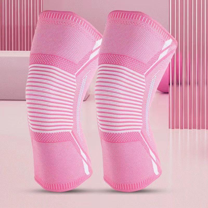 

Sports Knee Pads for Running Anti-Slip Nylon Breathable Knee Protectors for Basketball Football Running and Fitness S