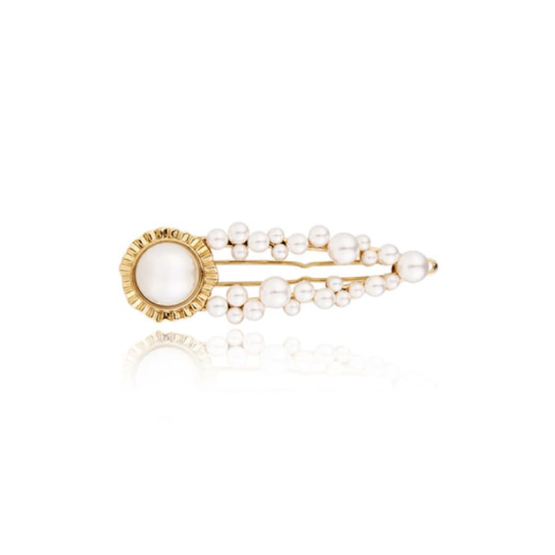 Ille Lan CABOCHON PEARL HAIR PIN