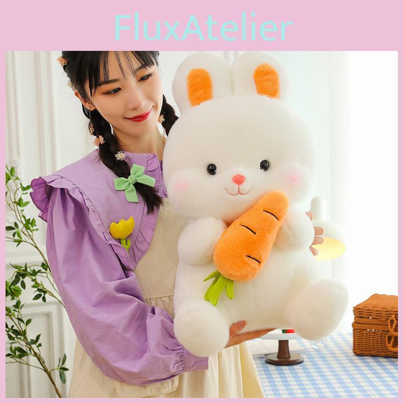 Rabbit Plush Toy Stuffed Animal Doll White Bunny Children's Birthday Gift Wholesale