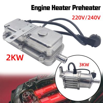 2KW 3KW Car Engine Heater Diesel Auto Engine Antifreeze Preheater 220V Truck Coolant Heater Parking Car Heating Accessorie 220-240V