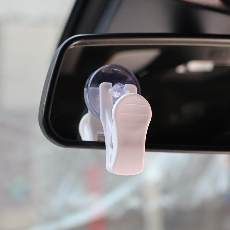 Sucker Clamp Car Glass Bathroom Wall Suction Cup Clip Plastic Window Office Door Multifunctional Home Mall Shop Smooth Surface