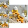 Beer Duck Plush Toy With Pp Cotton Filling For Kid Gift And Collectible Fun