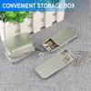42pcs Metal Can Containers Set with Lids Sliding Lid Storage Boxes for Small Items Jewelry Earrings Handicraft Organizer Storage